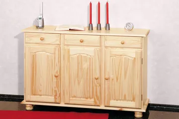 Leksand Skänk 130 cm - Furu - Förvaring - Förvaringsmöbler - Skänkar & sideboards