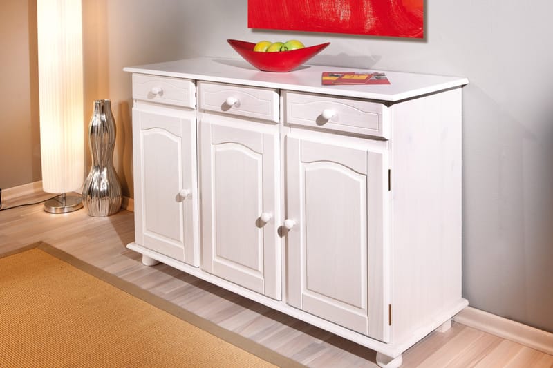 Leksand Skänk 130 cm - Vit - Förvaring - Förvaringsmöbler - Skänkar & sideboards