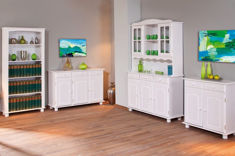 Leksand Skänk 130 cm - Vit - Förvaring - Förvaringsmöbler - Skänkar & sideboards
