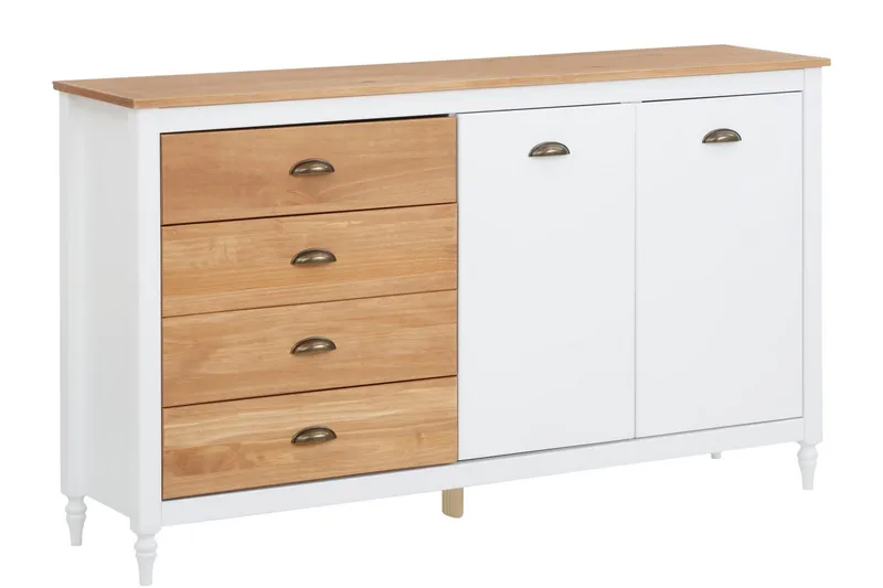Lenham Sideboard 160x45 cm - Vit - Förvaring - Förvaringsmöbler - Skänkar & sideboards