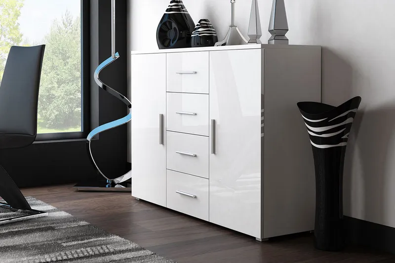 Lisby Skänk - Vit - Förvaring - Förvaringsmöbler - Skänkar & sideboards