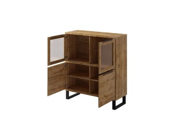 Malissa Sideboard i Trä med Metallben - Träfärgad - Förvaring - Förvaringsmöbler - Skänkar & sideboards