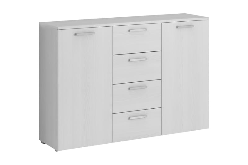 MEMSE Sideboard 38x132 cm Askgrå/Vit - Förvaring - Förvaringsmöbler - Skänkar & sideboards