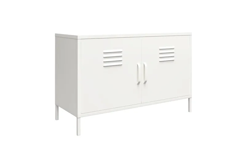 Mission District Skänk 100x40 cm Vit - Dorel Home - Förvaring - Förvaringsmöbler - Skänkar & sideboards