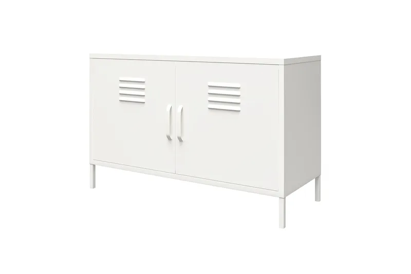 Mission District Skänk 100x40 cm Vit - Dorel Home - Förvaring - Förvaringsmöbler - Skänkar & sideboards