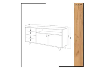 Mod Design Skänk - Trä/Vit - Förvaring - Förvaringsmöbler - Skänkar & sideboards
