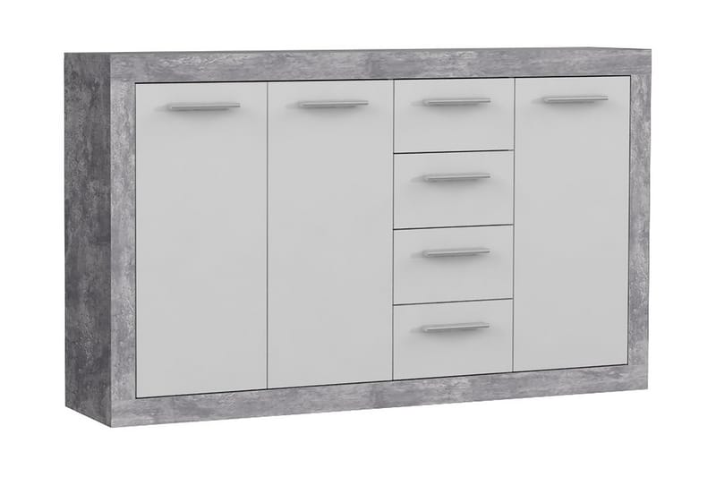 Mohaned Rektangulär Skänk 34x153 cm i Trä - Vit - Förvaring - Förvaringsmöbler - Skänkar & sideboards