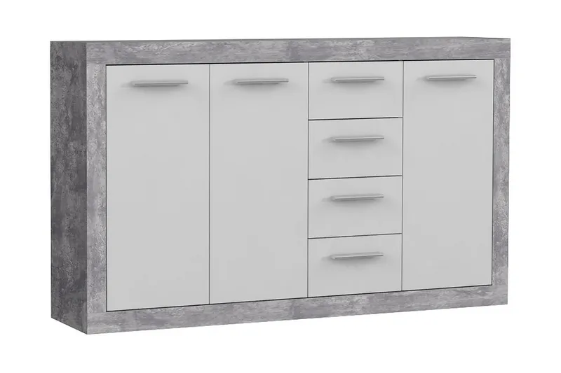 Mohaned Skänk 34x153 cm - Grå - Förvaring - Förvaringsmöbler - Skänkar & sideboards