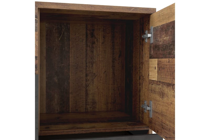 Moncerat Skänk 125x96 cm - Grå/Brun - Förvaring - Förvaringsmöbler - Skänkar & sideboards