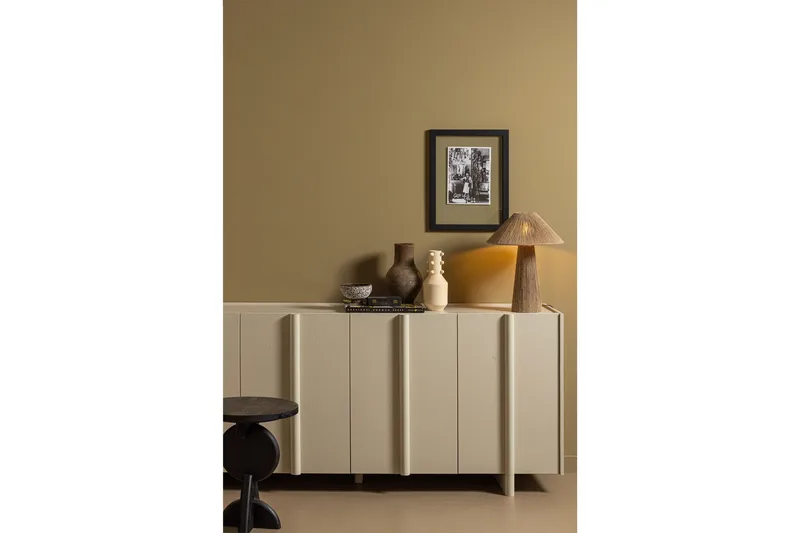 Morya Skänk 200 cm - Beige - Förvaring - Förvaringsmöbler - Skänkar & sideboards