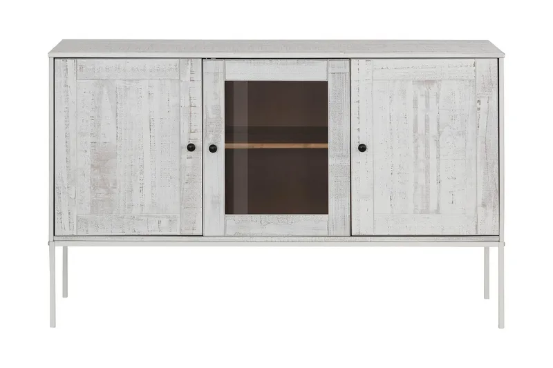 Munira Skänk 130 cm - Beige/Vit - Förvaring - Förvaringsmöbler - Skänkar & sideboards