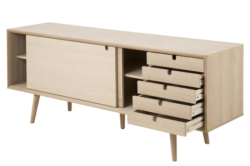 Myrviken Skänk 180 cm - Vitpigmenterad Ek - Förvaring - Förvaringsmöbler - Skänkar & sideboards