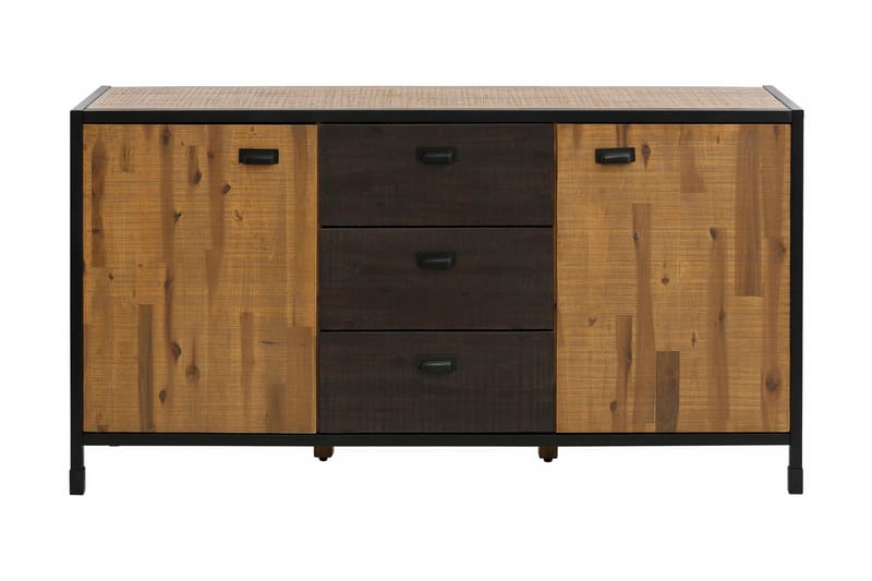 NEDAS Skänk 150 Flerfärgad/Akacia/Metall - Förvaring - Förvaringsmöbler - Skänkar & sideboards
