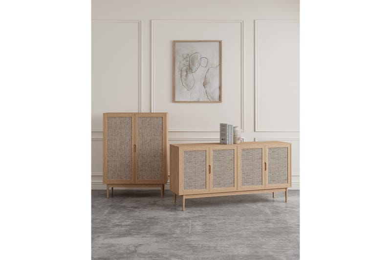 NIACK Skänk 160 cm Brun - Skänkar & sideboards