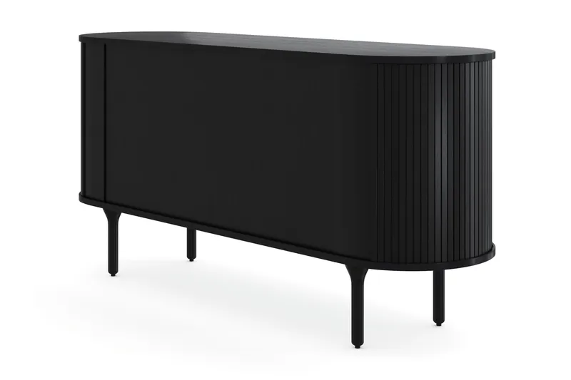 Noira Sideboard 150x45 cm Ek - Svart - Förvaring - Förvaringsmöbler - Skänkar & sideboards