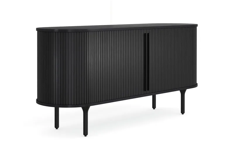 Noira Sideboard 150x45 cm Ek, Svart
