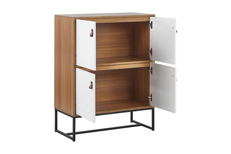 Nueva Skänk 76x39 cm - Ljusbrun/Vit - Förvaring - Förvaringsmöbler - Skänkar & sideboards