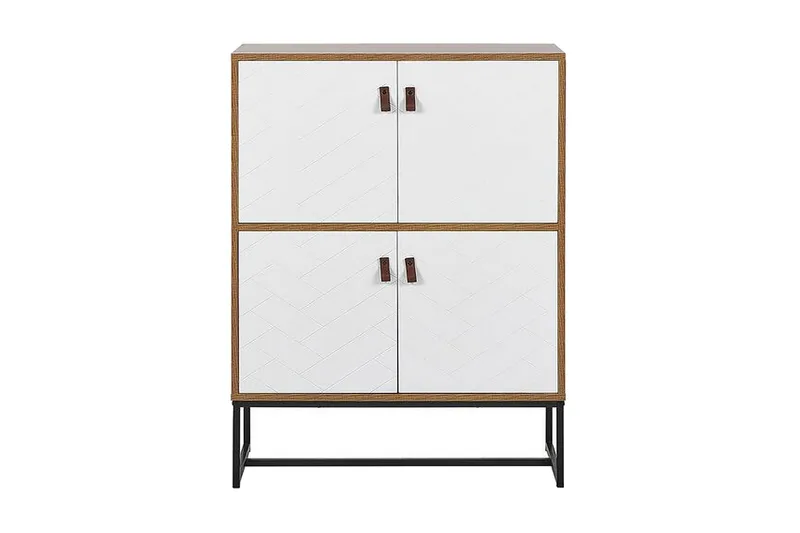 Nueva Skänk 76x39 cm - Ljusbrun/Vit - Förvaring - Förvaringsmöbler - Skänkar & sideboards