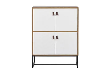 Nueva Skänk 76x39 cm - Ljusbrun/Vit - Förvaring - Förvaringsmöbler - Skänkar & sideboards