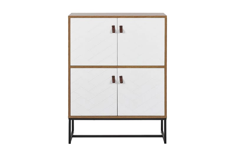 Nueva Skänk 76x39 cm - Ljusbrun/Vit - Förvaring - Förvaringsmöbler - Skänkar & sideboards
