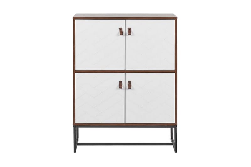 Nueva Skänk 76x39 cm - Mörkbrun/Vit - Förvaring - Förvaringsmöbler - Skänkar & sideboards