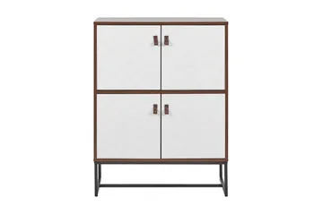 Nueva Skänk 76x39 cm - Mörkbrun/Vit - Förvaring - Förvaringsmöbler - Skänkar & sideboards