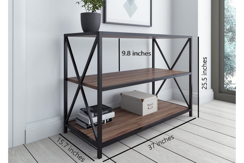 OBURUS Sideboard 40x65x94 cm Brun - Förvaring - Förvaringsmöbler - Skänkar & sideboards