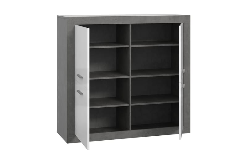 ORLIVKA Sideboard 41x153 cm Grå/Vit - Förvaring - Förvaringsmöbler - Skänkar & sideboards