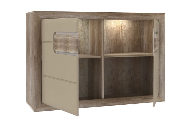 OSTROV Sideboard 41x194 cm Beige/Brun - Förvaring - Förvaringsmöbler - Skänkar & sideboards