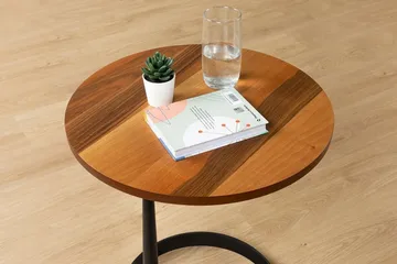 Paru Skänk 50 cm - Valnöt - Möbler - Vardagsrum - Soffbord & vardagsrumsbord - Sidobord & lampbord