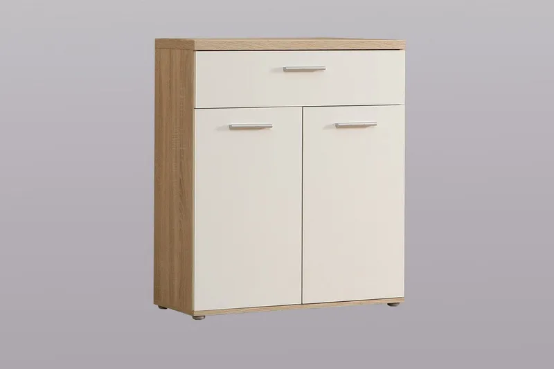 Priesmeyer Skänk 80x93 cm - Brun/Vit - Förvaring - Förvaringsmöbler - Skänkar & sideboards