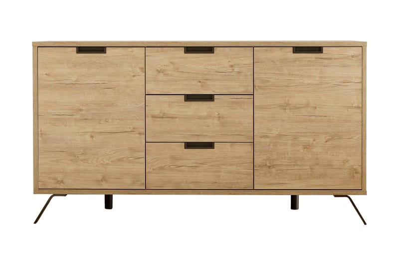 ROBIN Skänk 156 2 Dörrar 3 Lådor Ek - Skänkar & sideboards