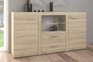 Rumba Skänk 157x40x81 cm - Beige - Förvaring - Förvaringsmöbler - Skänkar & sideboards