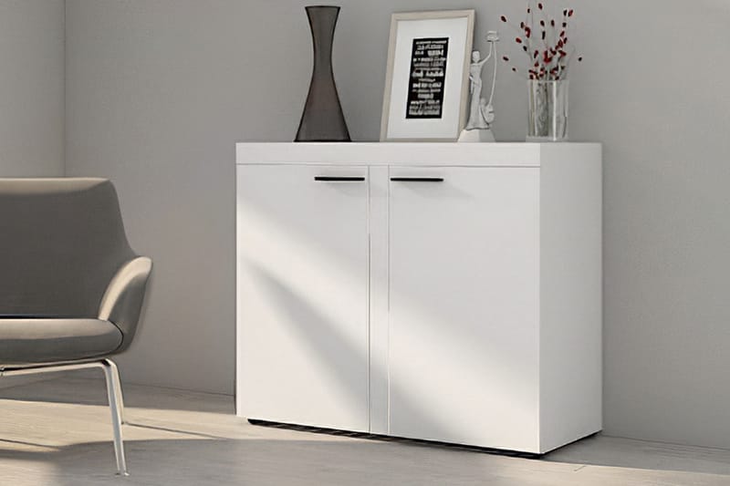 RUMBA Skänk 97,2x40,3x82 cm - Grå/Vit - Förvaring - Förvaringsmöbler - Skänkar & sideboards