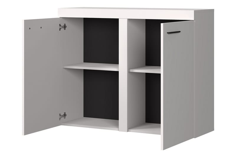 RUMBA Skänk 97,2x40,3x82 cm - Grå/Vit - Förvaring - Förvaringsmöbler - Skänkar & sideboards