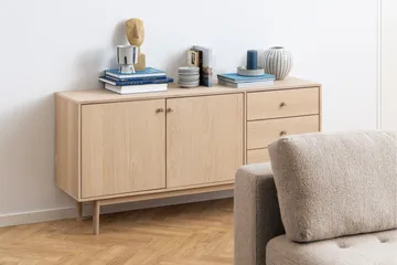 Salama Skänk 160 cm - Vit - Förvaring - Förvaringsmöbler - Skänkar & sideboards