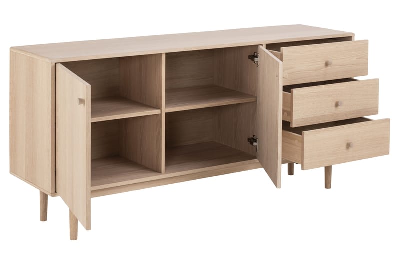 Salama Skänk 160 cm - Vit - Förvaring - Förvaringsmöbler - Skänkar & sideboards