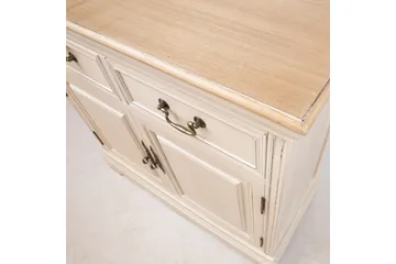 Samira Skänk 85 cm i Mörkt Trä - Offwhite - Förvaring - Förvaringsmöbler - Skänkar & sideboards