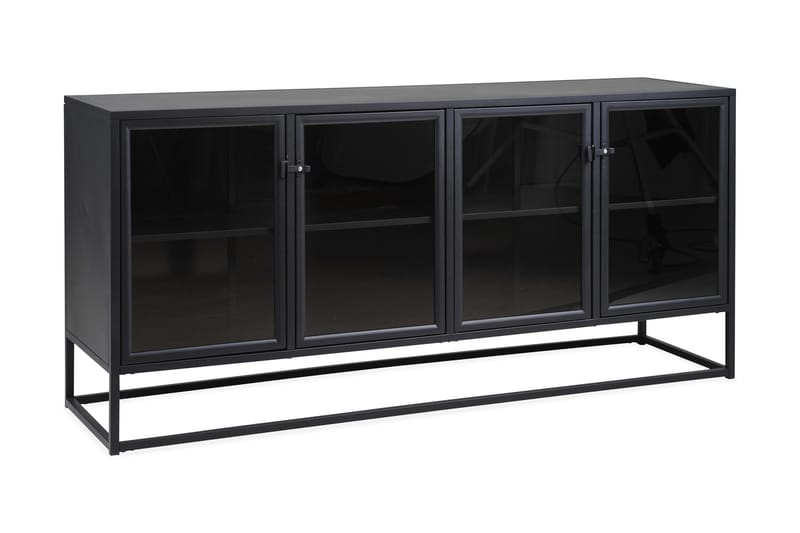 SANNOX Skänk 167,5 Svart - Skänkar & sideboards