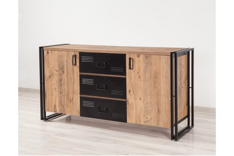 Sapphira Avlastningsbord - Trä/Svart - Förvaring - Förvaringsmöbler - Skänkar & sideboards