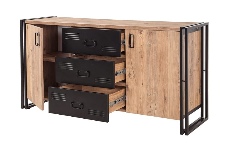 Sapphira Avlastningsbord - Trä/Svart - Förvaring - Förvaringsmöbler - Skänkar & sideboards