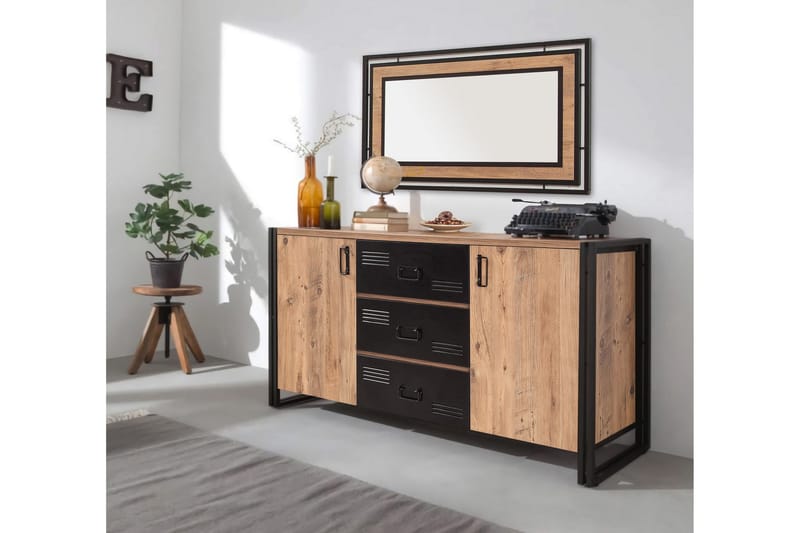 Sapphira Avlastningsbord - Trä/Svart - Förvaring - Förvaringsmöbler - Skänkar & sideboards