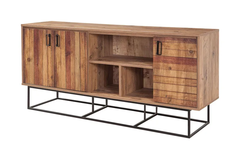 Sapphira Skänk Panel, Ljusbrun