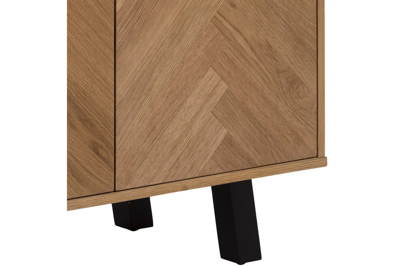 SASINO Sideboard 40x150 cm Natur/Svart - Förvaring - Förvaringsmöbler - Skänkar & sideboards