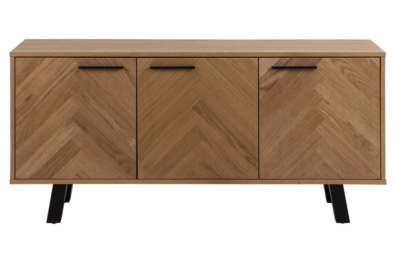 SASINO Sideboard 40x150 cm Natur/Svart - Förvaring - Förvaringsmöbler - Skänkar & sideboards