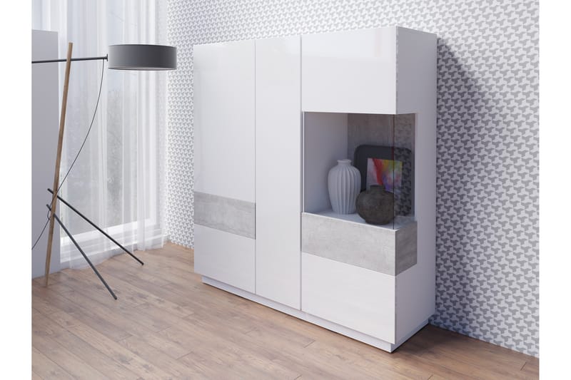 SCOGER Sideboard Vit/Trä - Vit/Trä - Förvaring - Förvaringsmöbler - Skänkar & sideboards