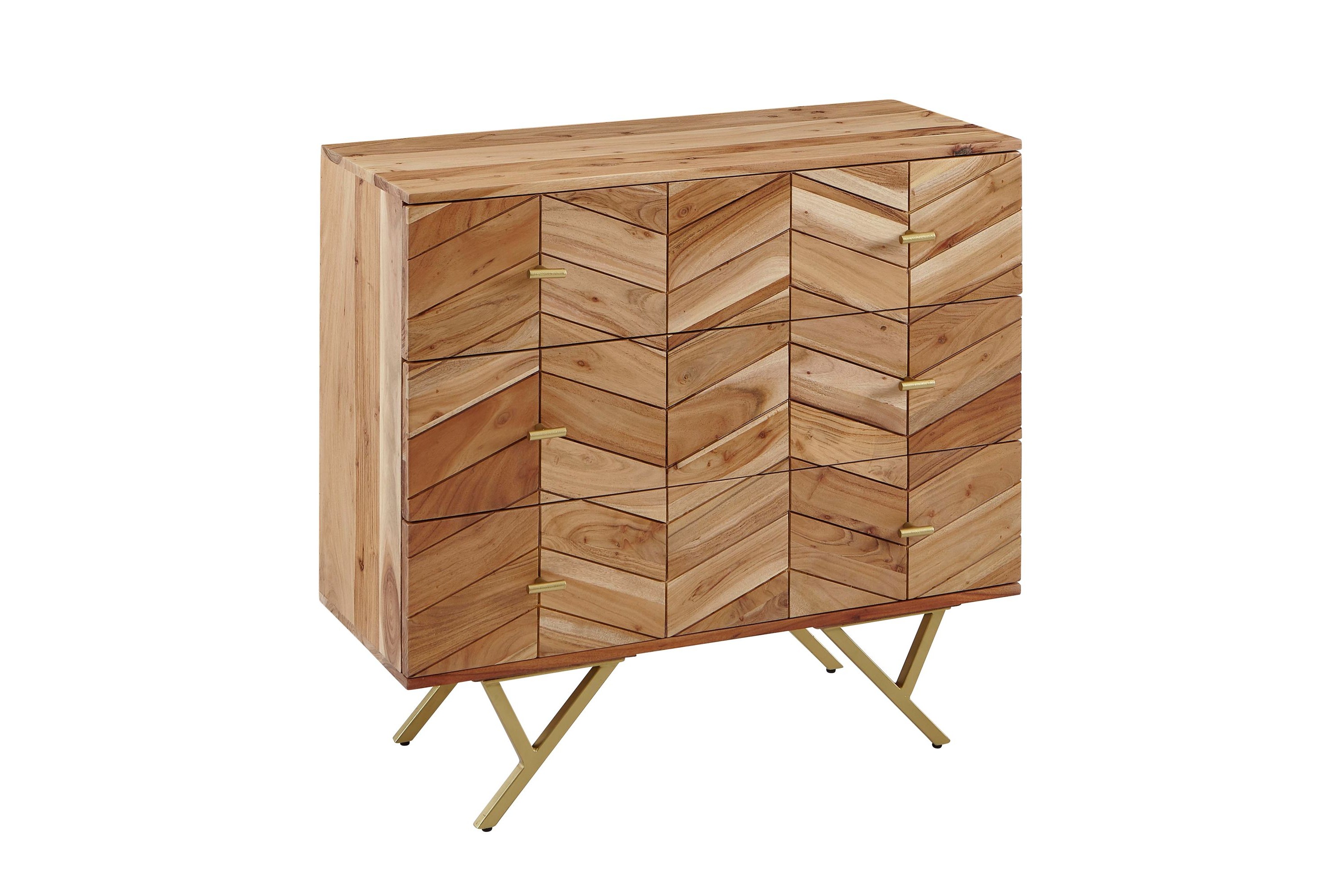 seneca sideboard 90x40 cm brun -