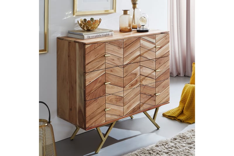 SENECA Sideboard 90x40 cm Brun - Förvaring - Förvaringsmöbler - Skänkar & sideboards