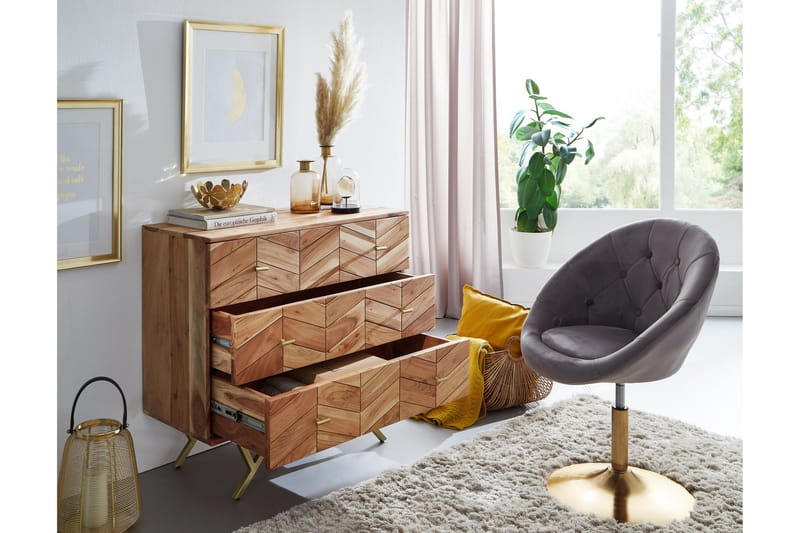 SENECA Sideboard 90x40 cm Brun - Förvaring - Förvaringsmöbler - Skänkar & sideboards