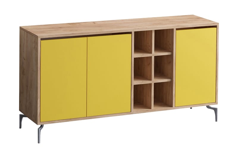 SIDEBOARD 40x140 cm Natur/Flerfärgad - Skänkar & sideboards